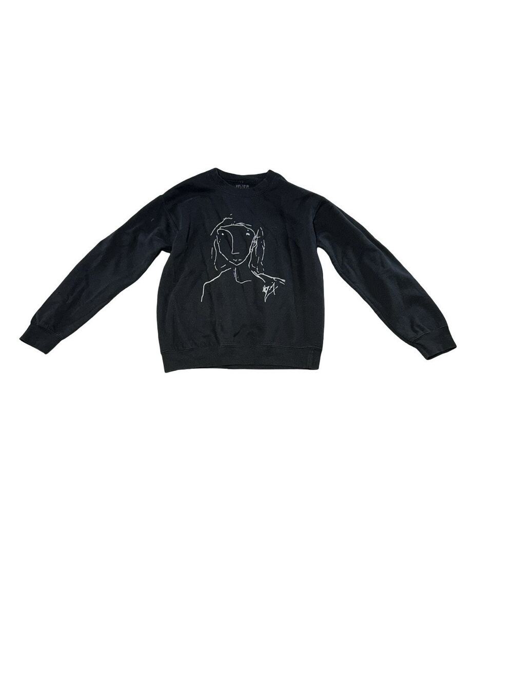 Hozier Black Graphic Crewneck Sweatshirt Unisex Small No Size Tag
